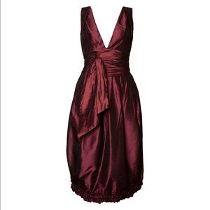 Vera Wang Keira Knightley Plum Dress